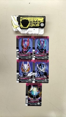 BANDAI Kamen Rider Zane Outsiders Figurine Goods Animation Kids Used Japan F/S - Picture 4 of 12