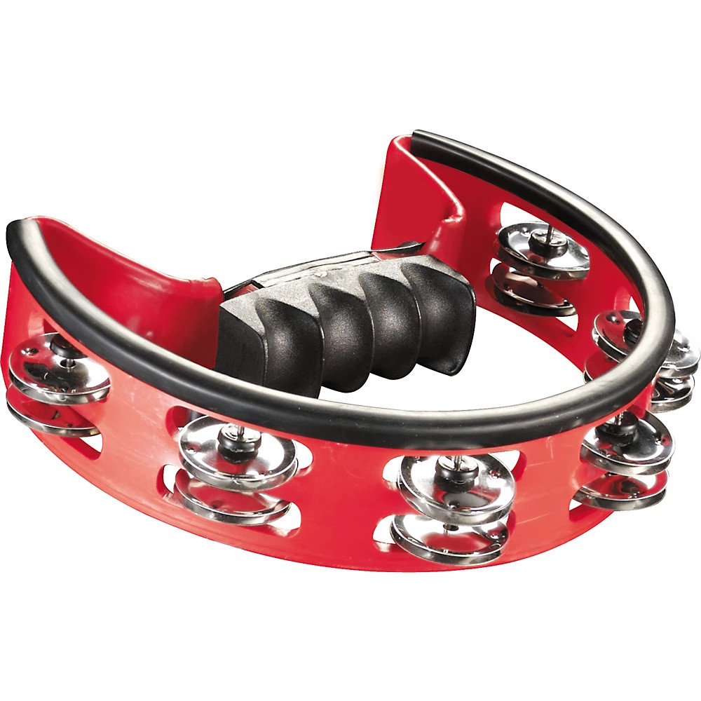 Pearl Ultra-Grip Steel Tambourine Red 14590₽