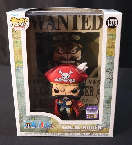 Funko Pop! One Piece Gol D. Roger #1379 2023 Funko Summer Convention Ltd Ed