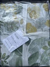 Pottery Barn Botanical Garden Organic Percale Duvet Cover - Full/Queen - New