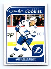 #R-15 2021-22 O-Pee-Chee Glossy Rookies Alex Barre-Boulet RC Tampa Bay Lightning