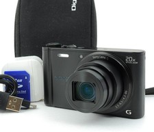 [OTTIME CONDIZIONI] SONY Cyber-Shot DSC-WX300 fotocamera digitale nera...