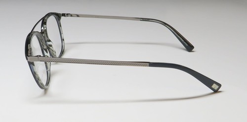 NEW JOHN VARVATOS V378 EYEWEAR NAVY/ SMOKE 49-19-145 BLUE FULL-RIM MENS JAPAN - Picture 4 of 8