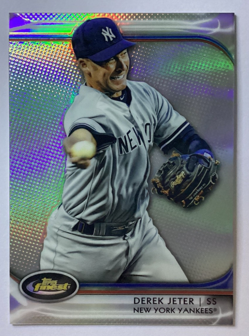 Derek Jeter 2012 Topps Finest Refractor New York Yankees #5