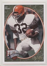 2008 Upper Deck Football Heroes Legendary Green 236/350 Jim Brown #226 HOF uq5