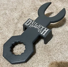 Vintage DULUTH TRADING Co. - Cast Iron BOOT JACK Puller * EXCELLENT