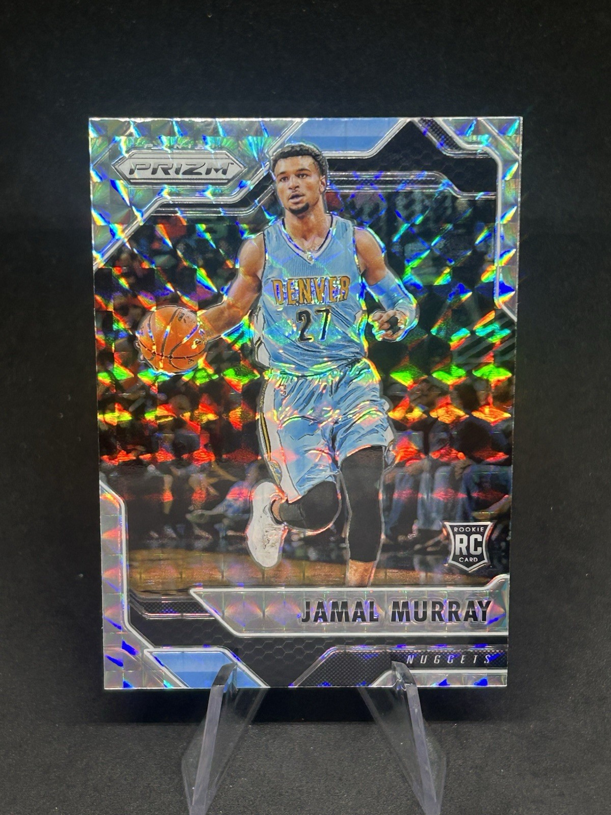 2016-17 Panini Prizm Jamal Murray Mosaic Prizm RC Rookie #42 Denver Nuggets