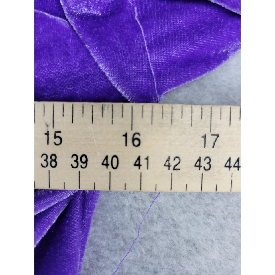 Spirit Halloween Purple Pink Velvet Hooded Dress Adult Small 4 6 Costume - Image 4 of 4