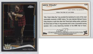 2014 Topps Chrome WWE Mick Foley #106
