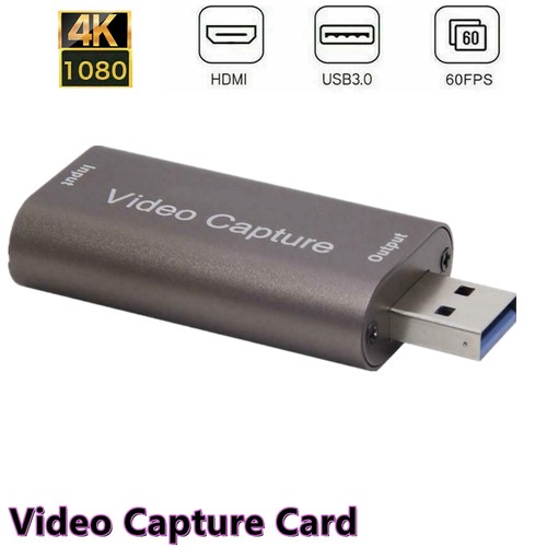 HDMI to USB 3.0 Audio Video Capture Card HD Game Recording Box Live Streaming E - Afbeelding 6 van 14