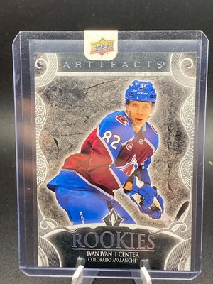 2024-25 UD Artifacts Rookie Redemption #208 Ivan Ivan RC #/899 Avalanche