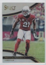 2017 Panini Select Field Level Silver Prizm Patrick Peterson #201 0o6v
