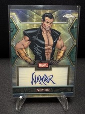 Marketplace image: 2026 Topps Chrome Marvel Namor Facsimile Auto 1/1 Superfractor #MF-NA
