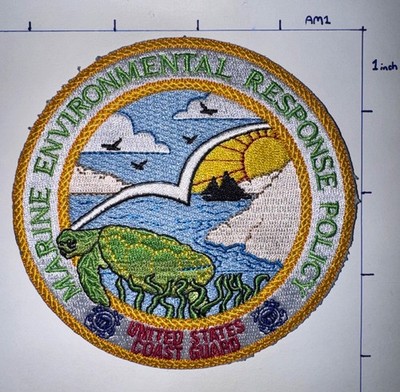 USCG Marine Environment Response Policy Patch - No Vlcro