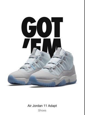 Jordan 11 Adapt 25th Anniversary 2020 