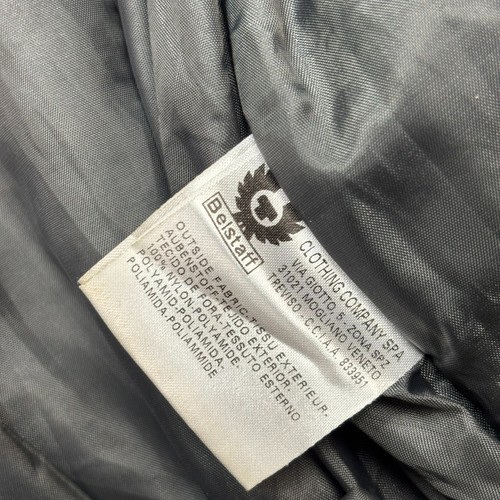 Belstaff Jacket Adult Large Grey Padded Racer UK Military Puffer Coat Men* - Picture 9 of 16