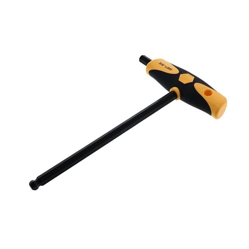 Wiha 33430 Soft Grip Dual Drive Ball End Hex T-Handle 3/16 x 5.9 Inch - Image 2 of 4
