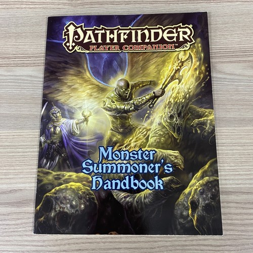 PATHFINDER PLAYER COMPANION MONSTER SUMMONER'S HANDBOOK RPG ROLE PLAY ...