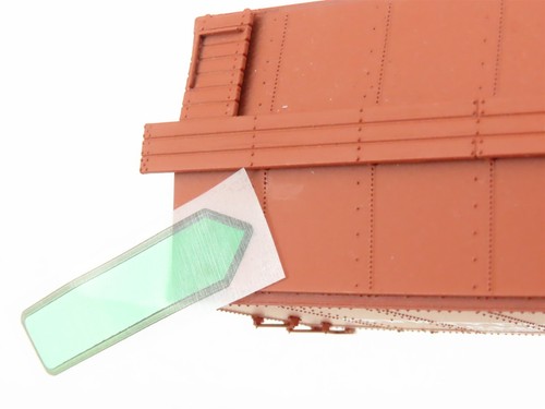 HO Scale Red Caboose RR-37201-1 PRR Pennsylvania Single Door Box Car #504402 - Picture 11 of 12