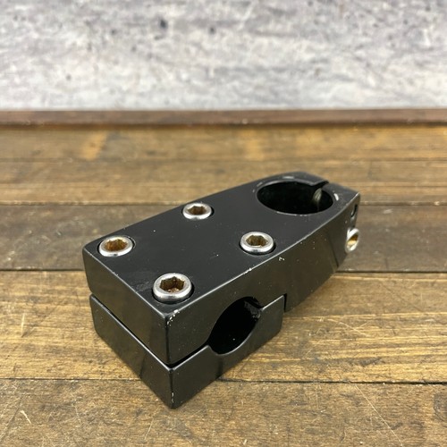 Mirra Co BMX Stem 1 1/8 Threadless Old School BMX Neck Black Bottom Load Mid A9 - Picture 4 of 12