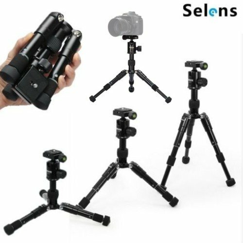 Selens Mini Tripod for Camera DSLR Desktop Tabletop Photo with 360° Ball Head - Picture 2 of 12