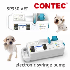 CONTEC SP950-VET Veterinary Electronic Syringe Controlled Flow Syringe Pump