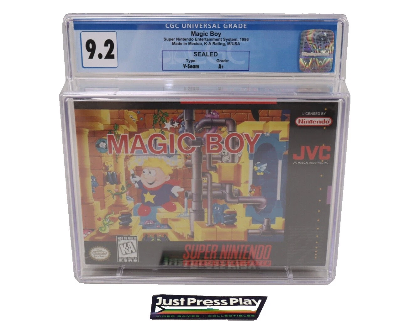 Nintendo SNES Video Games 1996 Release Year