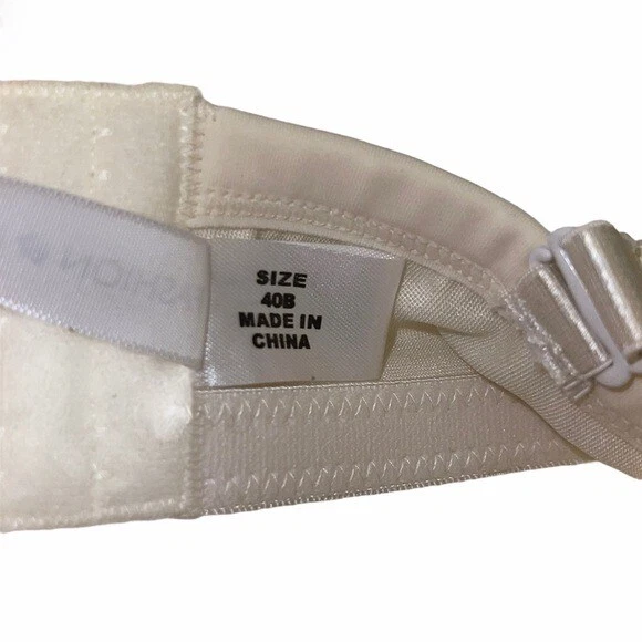 Sujetador con aros Fashion Bug talla 40B blanco Foto 3 de 4