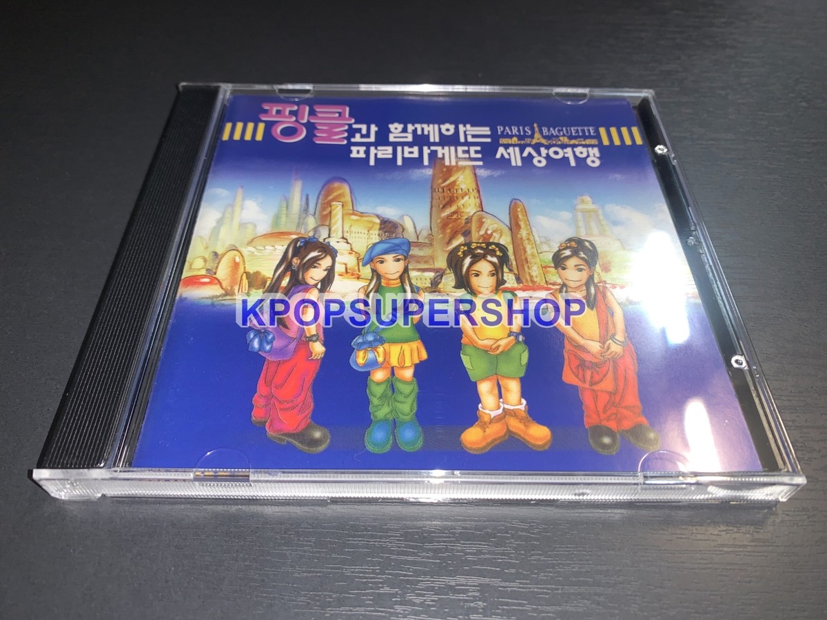 Fin.K.L X Paris Baguette CD Rom Game VCD Content Great KPOP Lee
