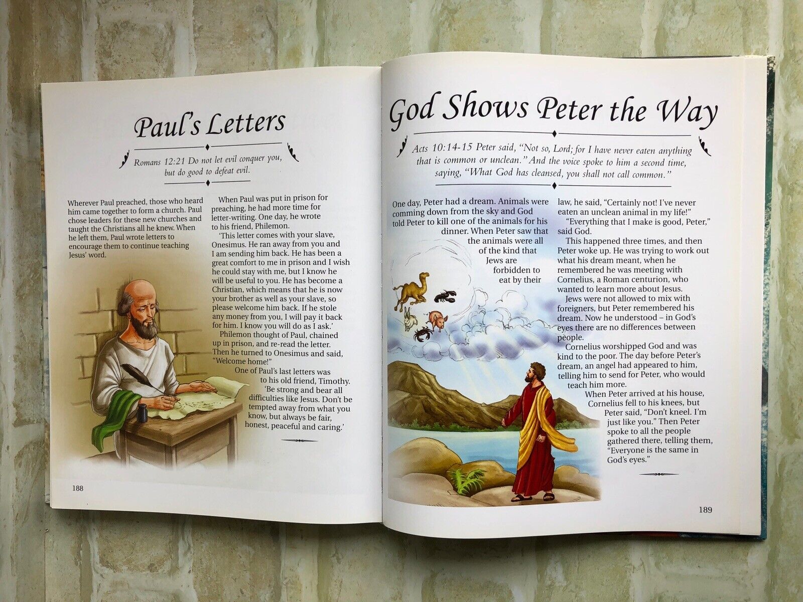 The Children's BIBLE Illustrated Stories From The Old And New  Testaments - BOOK 9781841938523 | eBay
