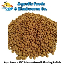 40-lbs  6mm  Intense GROWTH Koi, Goldfish & Pond Floating Pellets