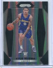 2017-18 Panini Prizm Kyle Kuzma RC Rookie Silver Prizm Parallel Lakers Wizards