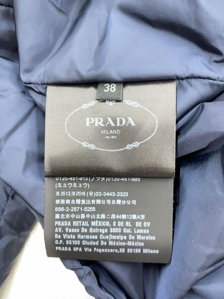 PRADA Nylon Jacket Triangle Logo 38 Navy 29Q597 Used | eBay PRADA Nylon Jacket Triangle Logo 38 Navy 29Q597 Used | eBay