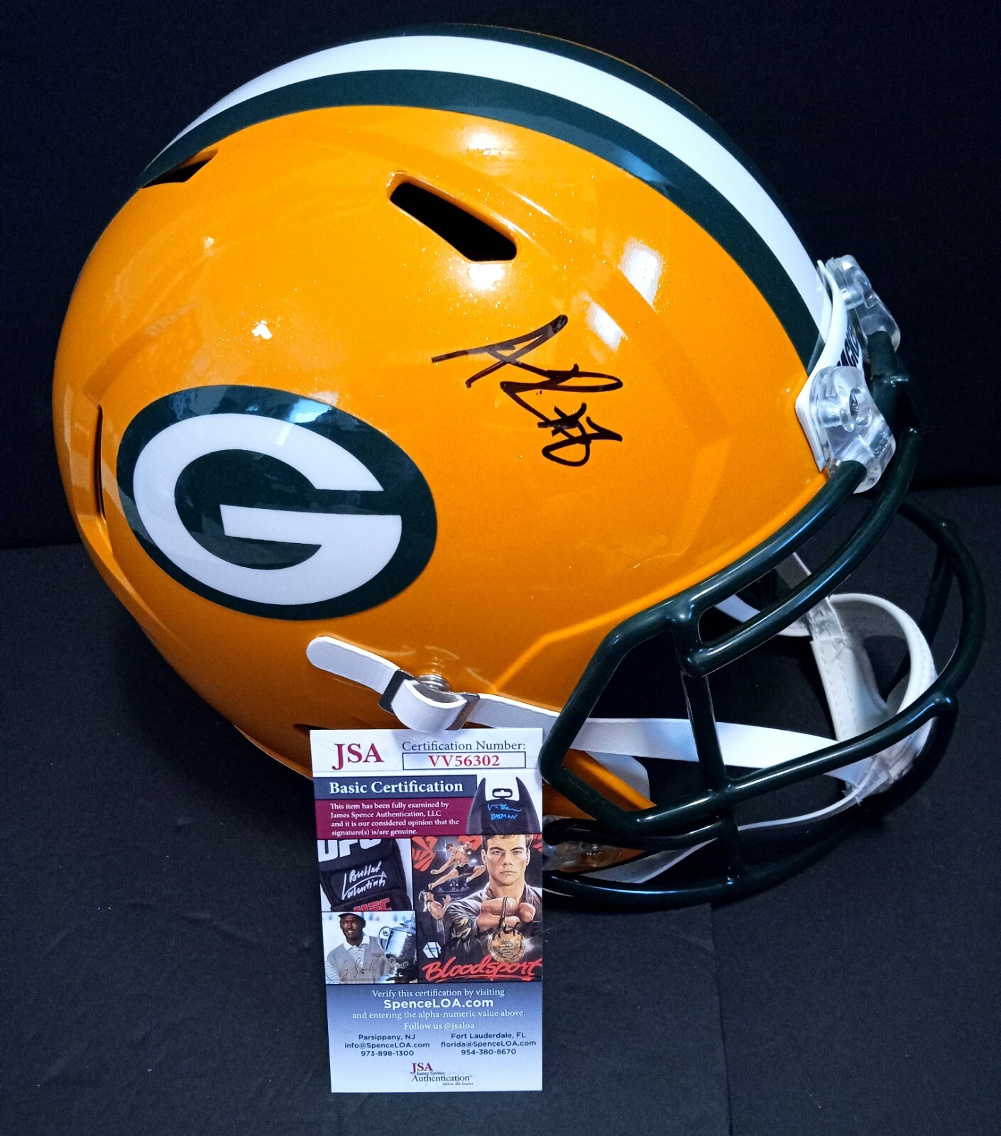 AMARI RODGERS Green Bay Packers SIGNED Full Size Football Helmet JSA COA |  eBay
