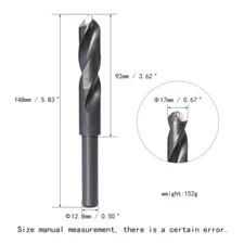 Tobacco Pipe Bowl Drill Bit Tool for DIY Chamber Cleaning U-Shape Drill φ17mm