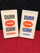 Lot of Two NOS German FASAN Blade Dispensers/5 - Blau and Rare Rostfrei