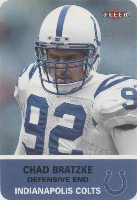 2002 Fleer Tradition Chad Bratzke #96 - 1 of 2