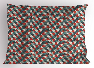Abstract Geometry Pillow Sham Decorative Pillowcase 3 Sizes Bedroom Decoration