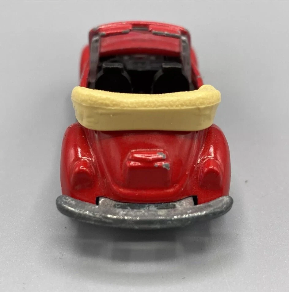 Tomica Tomy Pocket Cars Volks Wagen Conversível No.F20 S-1/60 1977 Fabricado no Japão - Imagem 3 de 4