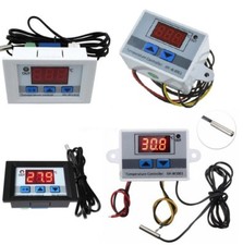 12V/24V/220V Digital LED Temperature Controller Thermostat Control Switch Probe
