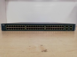 Cisco Catalyst 3560 G-WS-C3560G-48TS-S - 48 ports-IOS 15.0 - ipbasek 9