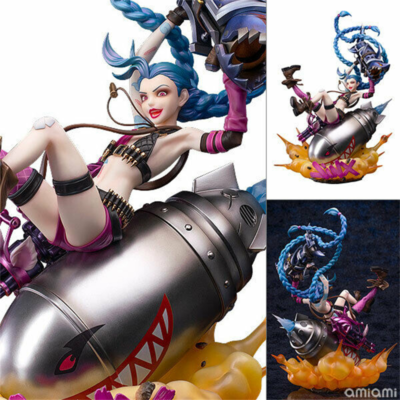 PSL Myethos League of Legends Jinx 1/7 34CM Figure Model Toy