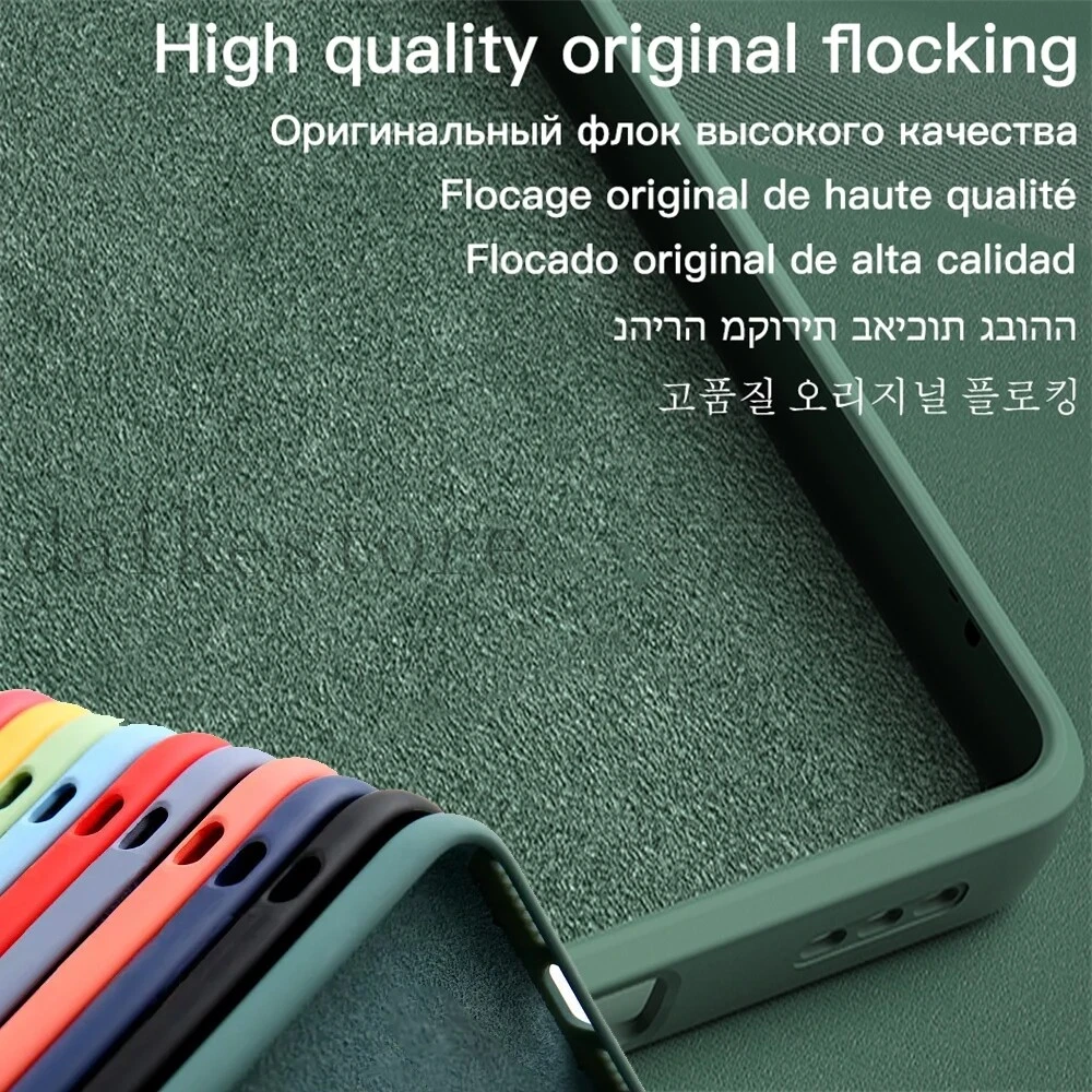 Phone Case For Nothing Phone 1 2 2A Silicone Case Soft Cover With Ring Holder