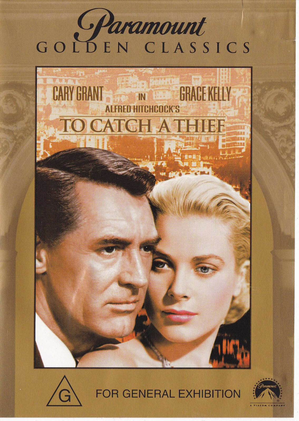 To Catch a Thief (1955, dir. Alfred Hitchcock) Dutch Widescreen Collection DVD Golden Classics edition, 2004