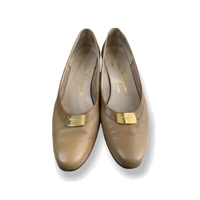 Salvatore Ferragamo Vara Low Heel Pumps Salvatore Ferragamo Women