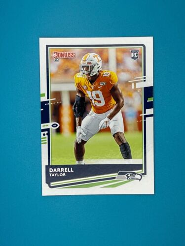 2020 Donruss Football #286 Darrell Taylor - NFL Trading Card - Picture 1 of 2