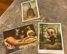 MARK RYDEN Two Lithographs and greeting card Limited Edition  2004 Mint cond