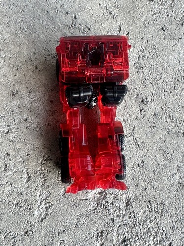 Takara TRANSFORMERS OPTIMUS PRIME ENERGON IGNITERS SPEED Japan Fire Red Clear - Picture 8 of 12