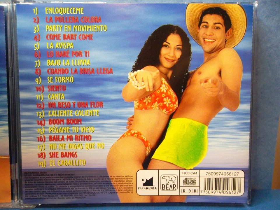 All the Summer Hits (El Bailongo De Verano) CD-2001. La Pollera Colora, BoomBoom — 第 2/4 张图片