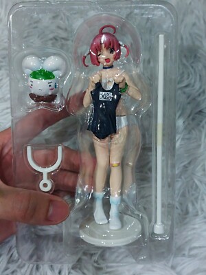 Nurse Witch Komugi-chan Magikarte SRDX Nakahara Komugi Figure Yujin 2002 N 5.6in